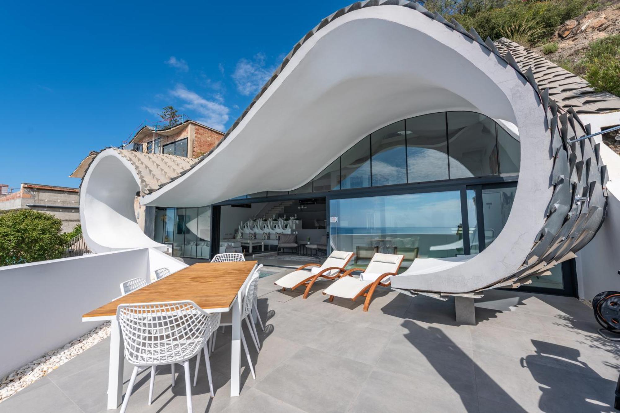 Rentitspain Casa Del Acantilado Piscina Climatizada Салобрения Экстерьер фото