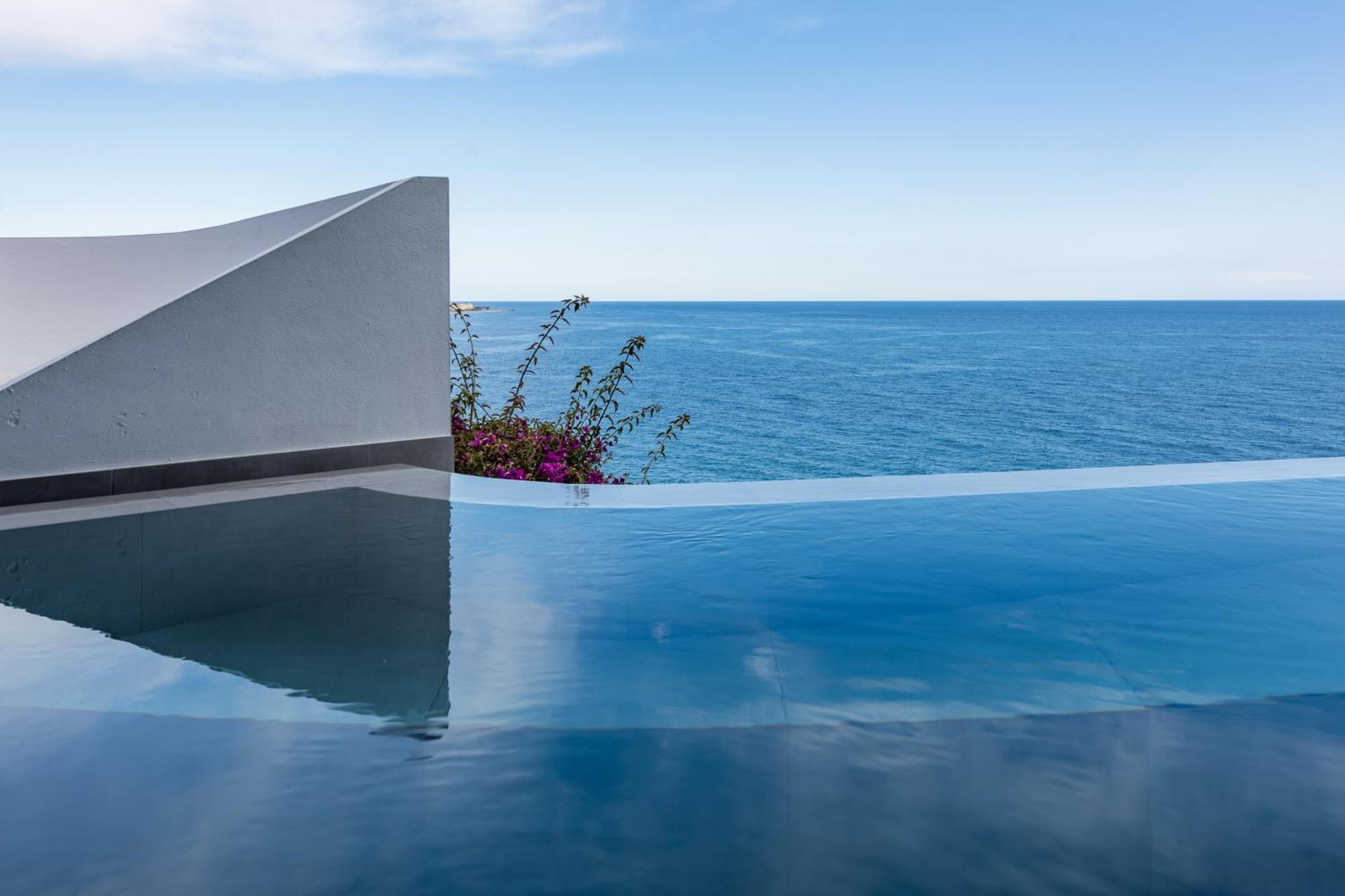 Rentitspain Casa Del Acantilado Piscina Climatizada Салобрения Экстерьер фото